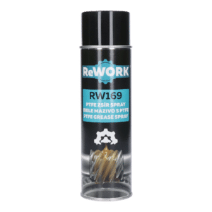 Bílé mazivo 500ml s PTFE pro mazání pomalu až středně rychle se pohybujících kluzných a valivých ložisek, vodících ploch, ozubených kol, ocelových lan.