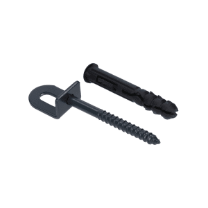 Kotvení plotu 35X25mm s hmoždinkou, antracit