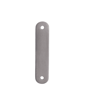 Kotvící plotna (155x30x6mm / M8), broušená  nerez K320 /AISI304