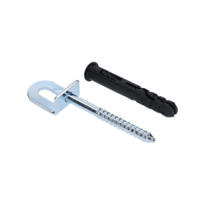 Kotvení plotu 35X25mm s hmoždinkou, zinek