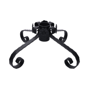 Stojan na vianočný stromček, čierny, 550x550x190mm