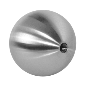 Koule dutá se závitem M8 / ø 60mm, broušená nerez K320 / AISI304