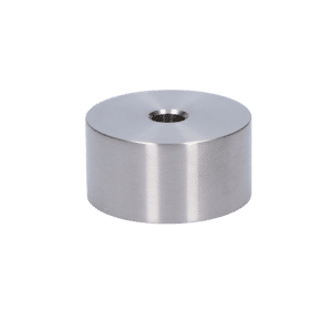 Pŕechod na vymezení vzdálenosti, ø 50mm /ø 10mm /L: 25mm, broušená nerez K320 /AISI304, bal: 1ks