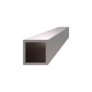 Profil uzavřený 15x15x1,5mm, cena za 1ks (3m), broušená nerez K320 /AISI304