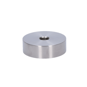 Přechod na vymezení vzdálenosti, ø 50mm /ø 10mm /L: 15mm, broušená nerez K320 /AISI304, bal: 1ks