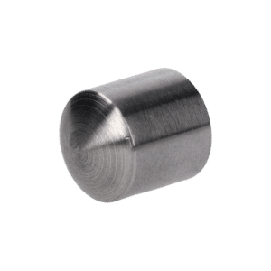 Ukončení na trubku ø10 mm, broušená nerez K320 / AISI304