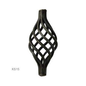 Šiška 147 x 75 mm, čtyřhran 15 x 15 mm