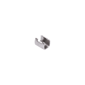 Nerezové lisovací pouzdro pro dvě 1.5mm lanka - otevřeno. K320/AISI 316.
