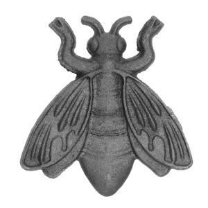 Včela medonosná, dekorace 90x85x5 mm, odlitek