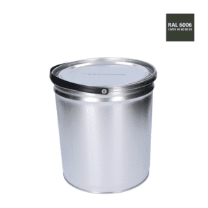 Barva antikorozní polomatná na zinek 5 kg šedo-olivová