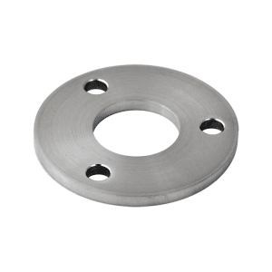 Kotevní deska (ø 80x6 mm) na trubku ø 33,7 mm (otvor ø 33,9 mm), bez povrchové úpravy /AISI304