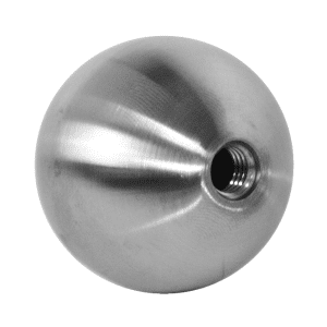Koule dutá se závitem M8 / ø 40mm, broušená nerez K320 / AISI304
