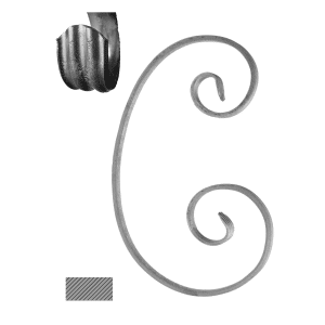 Céčko 12 x 6, 300 x 180 mm