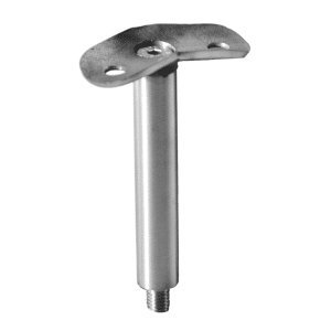 Držák madla (45° úhel) na trubku ø 42,4 mm (78 mm / závit M8), nerez broušená K320 / AISI304