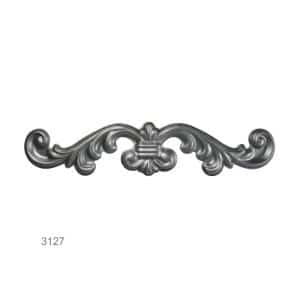 Ornament plechový 495x95 mm, 1 mm