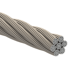 Nerezové lanko ø6 mm (7x19 drátů)