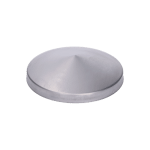 Stříška na sloupek-kulatá 60 mm, hr. 1,5 mm