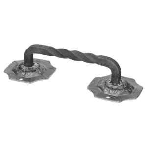 Úchyt kovaný 210x50mm, odsazení 36mm, bez povrchové úpravy