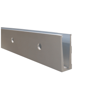 Kotvící profil, sklo 12 - 22 mm, boční kotvení, L = 2,5 m