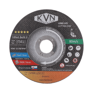 Rezný kotúč profesionálny na nerez, 125x1,2x22,2