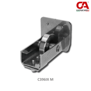 Nerezové nábehové koliesko pre samonosnú bránu Combi Arialdo MEDIO, nerez bez povrchovej úpravy /AISI304