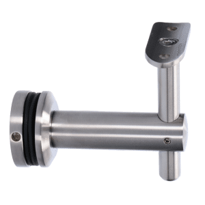 Držák madla pevný na trubku ø 42.4mm, broušená nerez K320 /AISI304