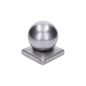 Stříška plechová, 40 x 40 mm s koulí ø 50 mm