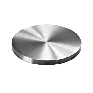 Ukončení-krytka (ø 42.4mm / H: 4mm), broušená nerez K320 / AISI304