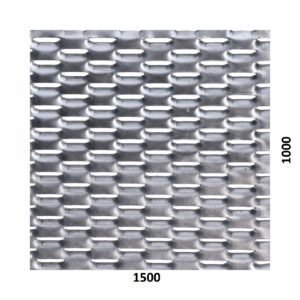 Tahokov Al, kosočtvercové oko, můstek: 8mm, 1500x1000x2mm