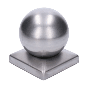 Stříška plechová 120 x 120 mm s koulí ø 120 mm