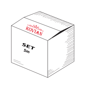 5 m set pro 12 mm sklo, k Al profilům
