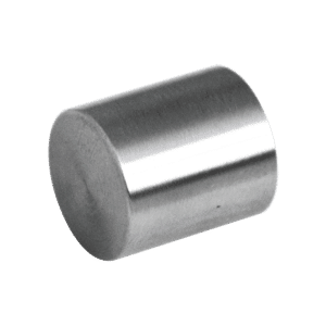 Ukončení na trubku ø 16mm, broušená nerez K320 / AISI304