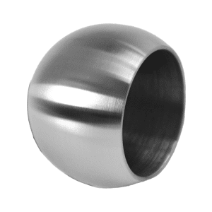 Ukončení madla na trubku ø 42.4mm, broušená nerez K320 / AISI304