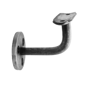 Držák madla na stěnu (pevný, na trubku ø 42,4 mm), odsazení 75 mm, ocel bez povrchové úpravy