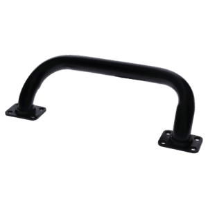 Madlo 348x88 mm, ø28 mm, odsazení 74 mm, pozinkované, černá prášková barva