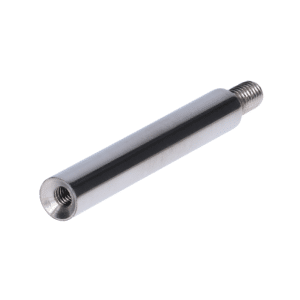 Čep (vnější závit M8 - vnitřní závit M6, ø 12mm, L: 75mm), leštěná nerez /AISI304