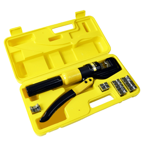 Lisovací kleště (sada) na hliníkové lisovací spojky lanka s ø3, 4, 5 a 6 mm