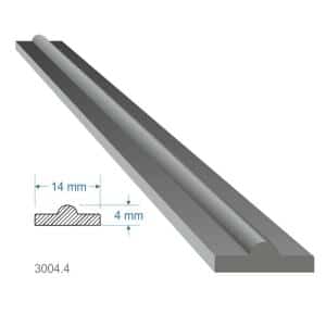 Pásovina plochá T, 14 x 4 mm, měkká, 2000 mm, cena za KUS (2m)