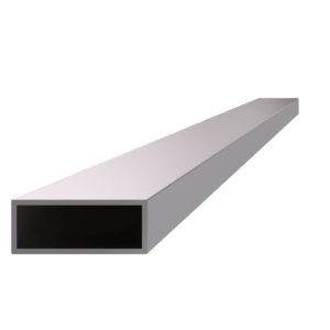 Profil uzavřený 50x20x2mm, cena za 1ks (6m), broušená nerez K320 /AISI304