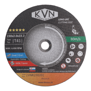 Rezný kotúč profesionálny na nerez, 230x2,0x22,2