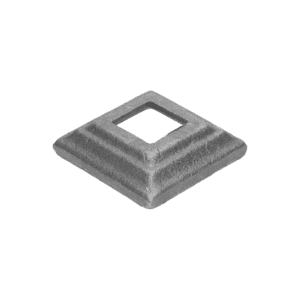 Krytka odlévaná, 80 x 80 mm, díra: 31 x 31 mm