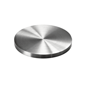 Ukončení-krytka (ø33,7 mm / H: 4 mm), broušená nerez K320 / AISI304