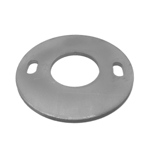 Kotvící plotna (ø100 mm) na trubku ø42,4 mm (otvor ø42,5 mm), bez povrchové úpravy / AISI304