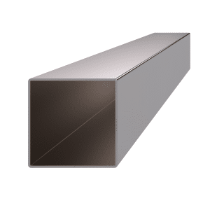 Profil uzavřený 60x60x2mm, cena za 1ks(3m), broušená nerez /AISI304