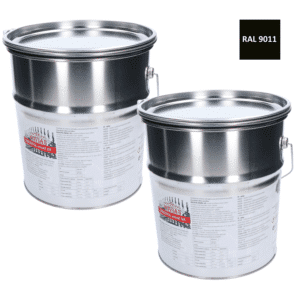 Barva na zinek černá-polomatná 20kg