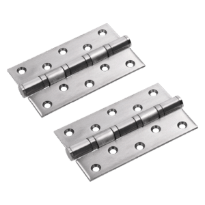 Nerezové panty 2ks, 125x75x3 mm, max. nosnost: 90 kg, broušená nerez K320 / AISI304