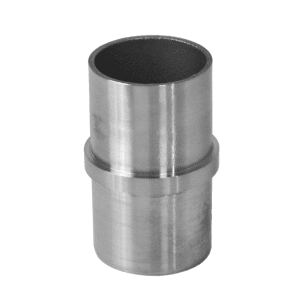 Spojka - napájací, přímá na trubku ø 42,4 mm, broušená nerez K320 / AISI316