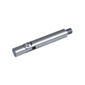 Čep s kloubem (vnější závit M8 - vnitřní závit M6, ø 12 mm, L: 75 mm), broušená nerez K320 / AISI304