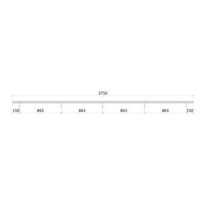 Nerez madlo AISI304 (3750mm) LESK, ø 42.4mm