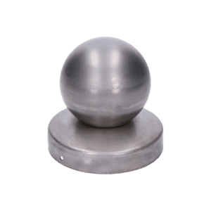 Stříška na sloupek-kulatá Základna 48 mm, koule 60 mm